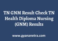 TN NMMS Result Check