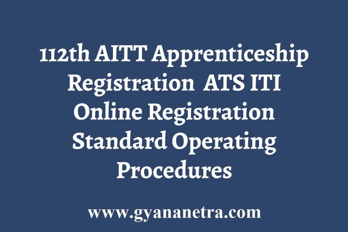 112th AITT Apprenticeship Registration 2023 ATS Online Registration