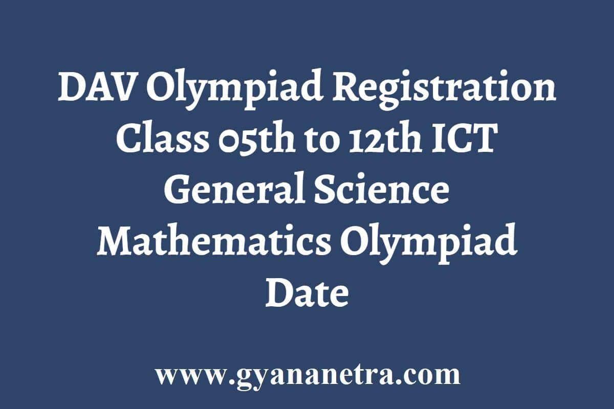 dav-olympiad-registration-ict-general-science-mathematics-olympiad-date