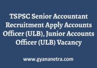 TSPSC Senior Accountant Recruitment