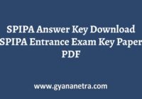 SPIPA Answer Key Paper