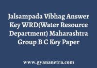 Jalsampada Vibhag Answer Key