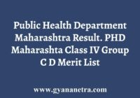 Public Health Department Maharashtra Result