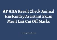 AP AHA Result Merit List